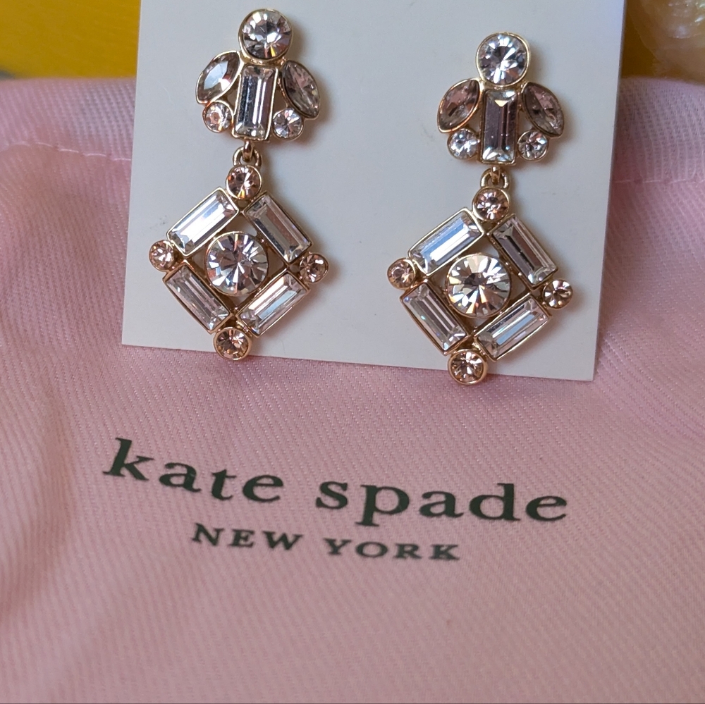 NWT kate spade Cocktails and Conversations Drop Earrings